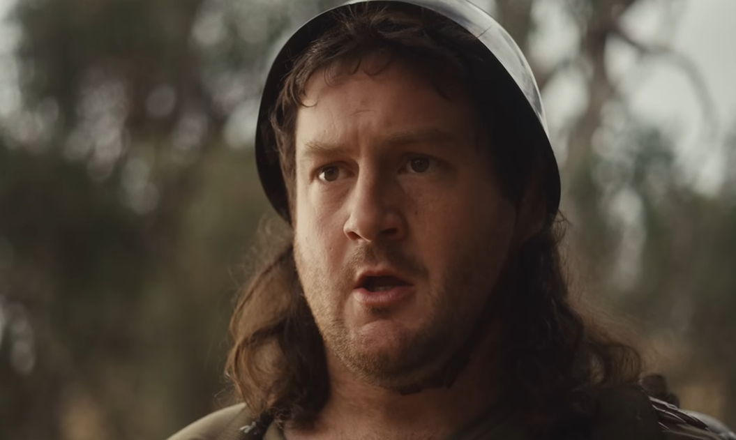 Screenshot from the movie The Emu War (2023)