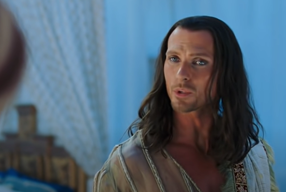 Screenshot of a movie about Xerxes I, One Night with the King (2006)