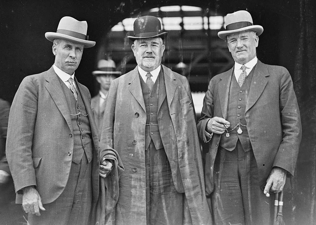 George Pearce, Alexander McLachlan and William Hill