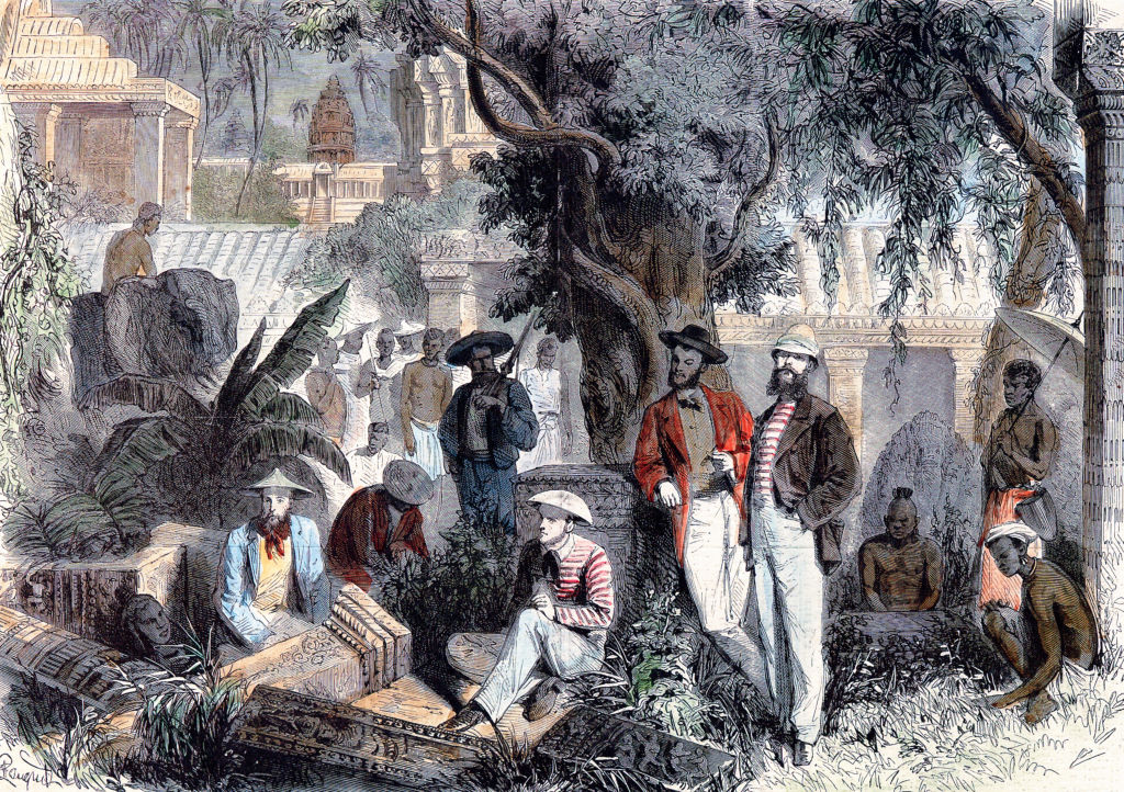 The French mission at Angkor