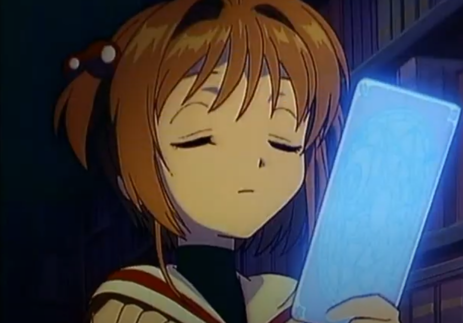 Screenshot of CardCaptors animated series