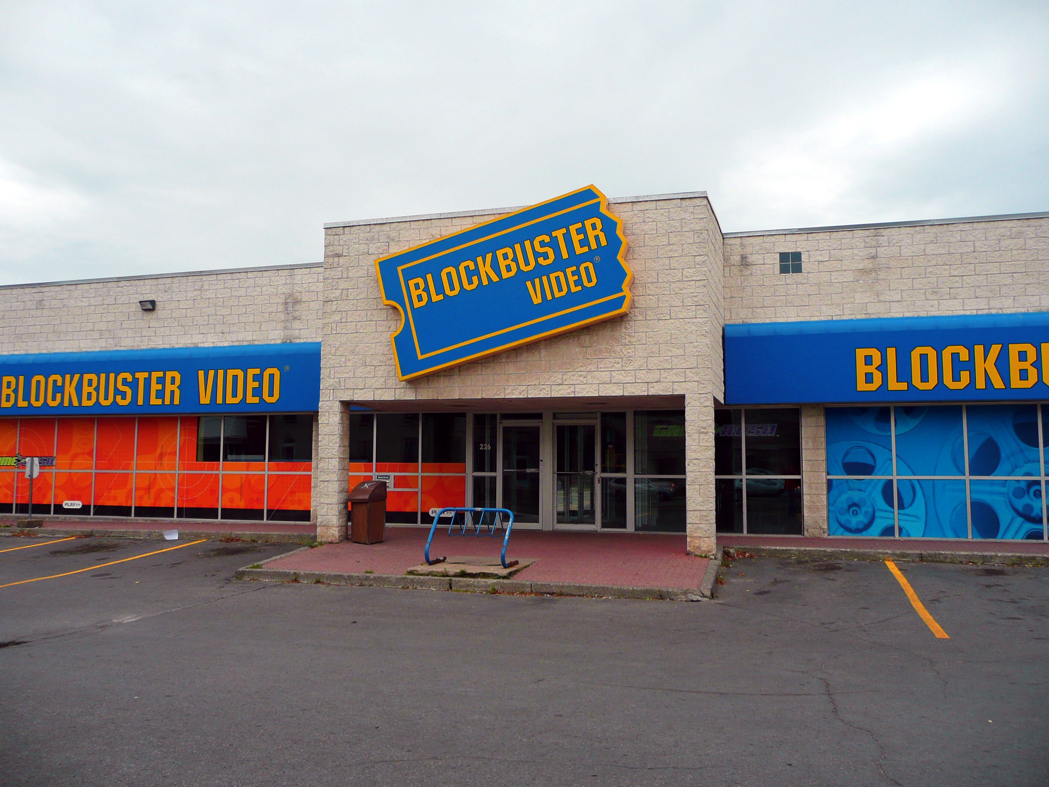 Blockbuster store