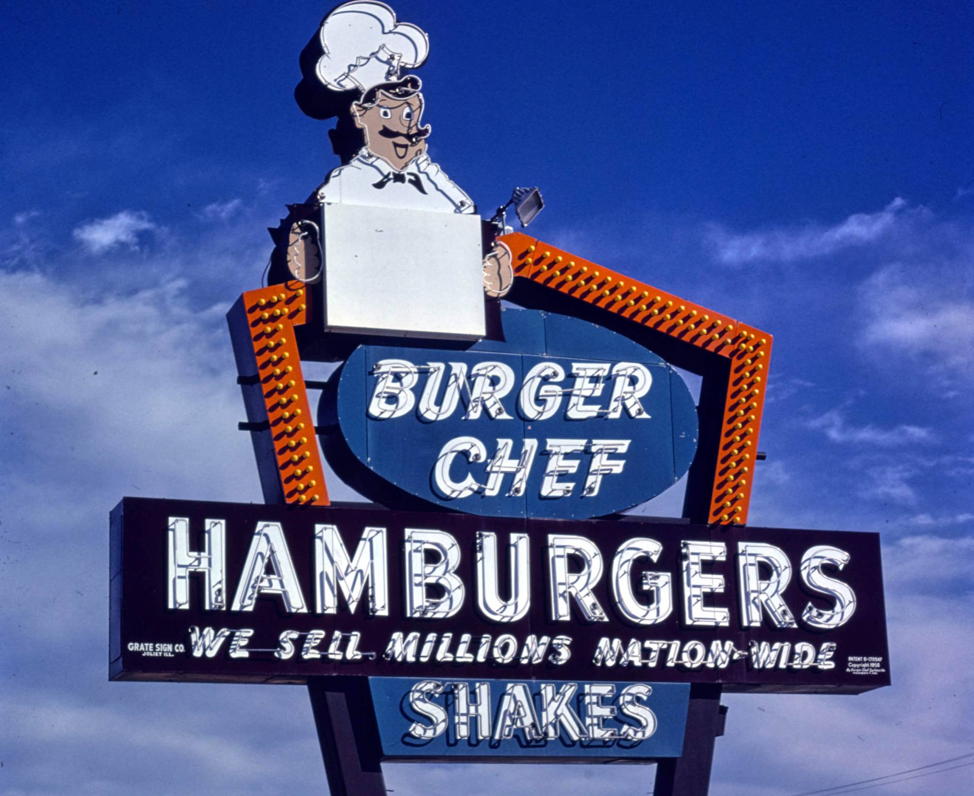 Old Burger Chef sign, Albuquerque, New Mexico