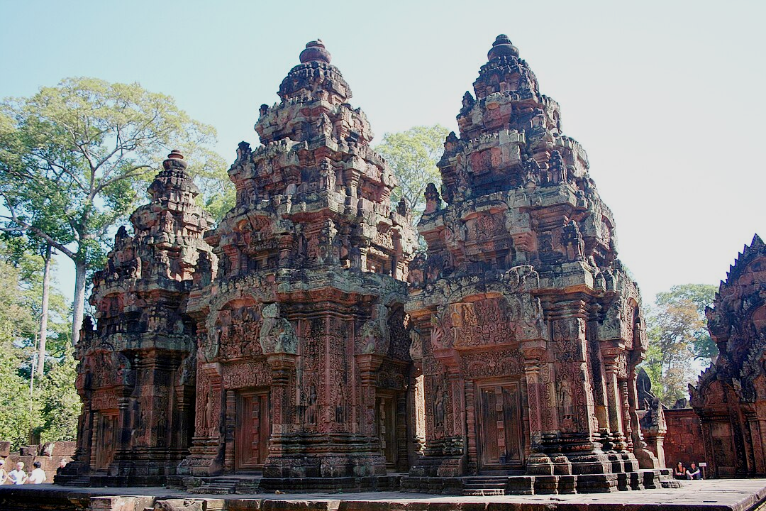 Temple of Banteay Srei, built 967 AD