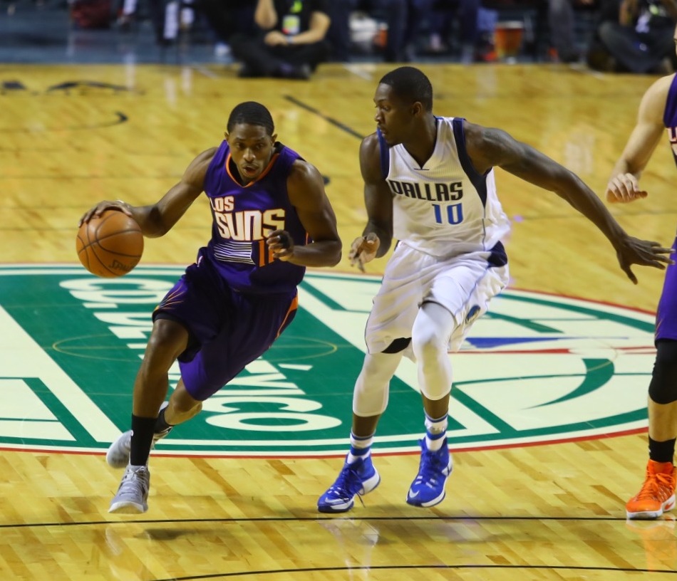 Phoenix Suns during a game