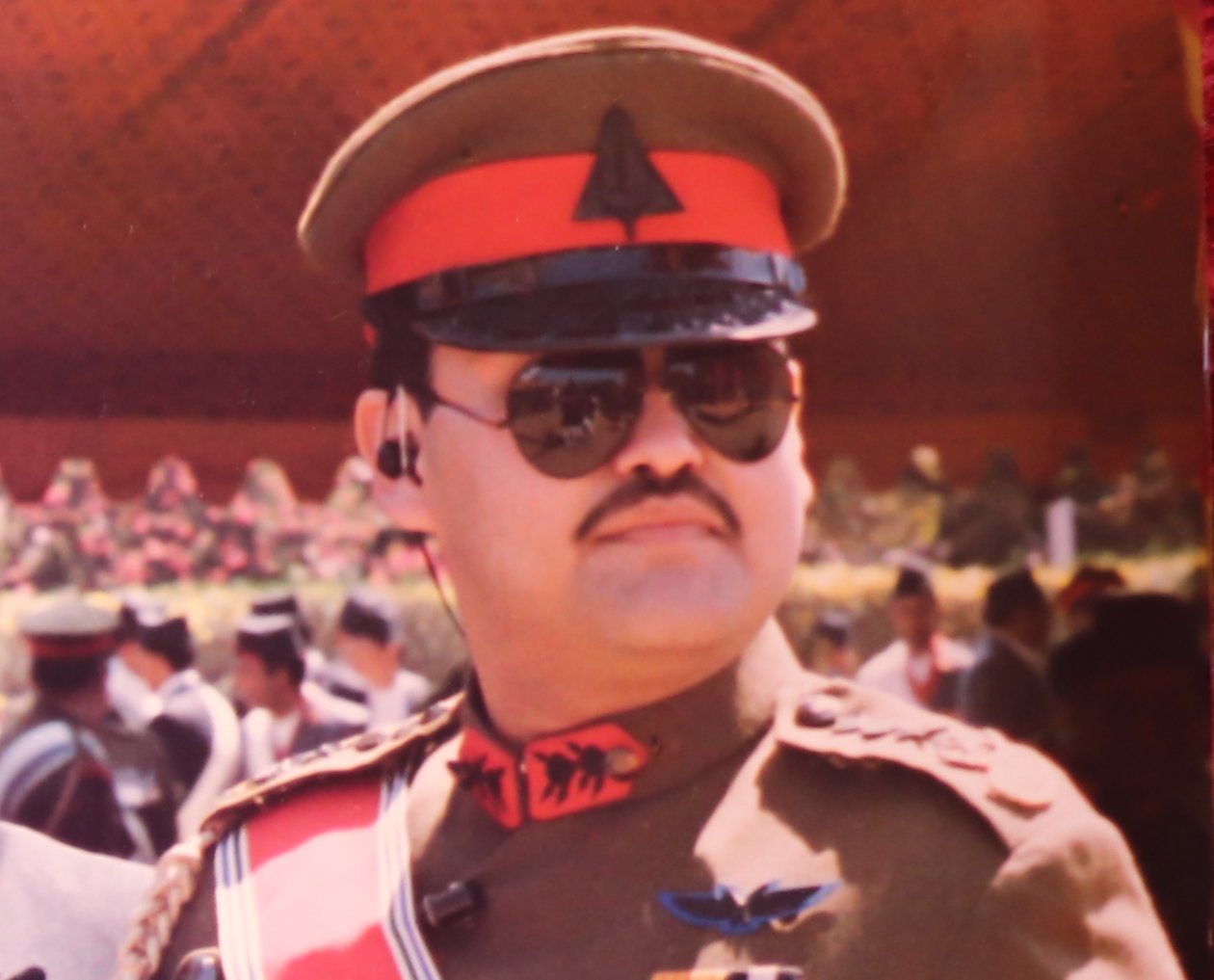 Dipendra of Nepal in a uniform