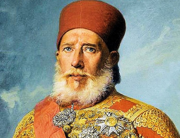 Portrait of Ibrahim Pasha of Egypt by Charles-Philippe Larivière