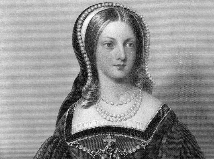 Portrait of Lady Jane Grey queen of England