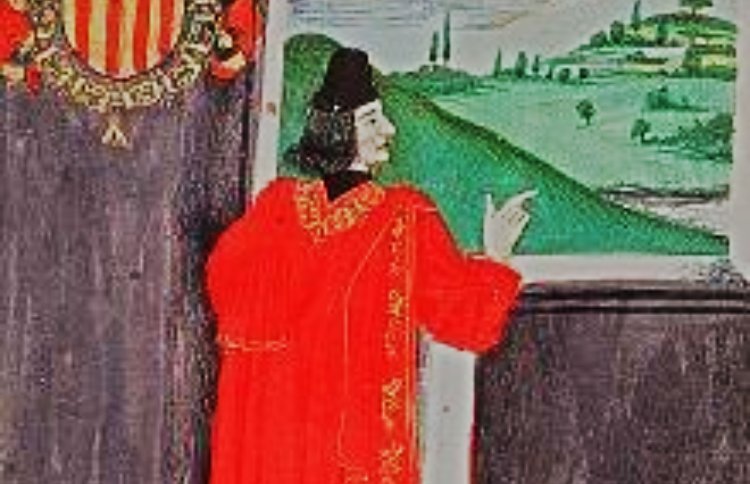 John as a Knight of the Golden Fleece Miniature