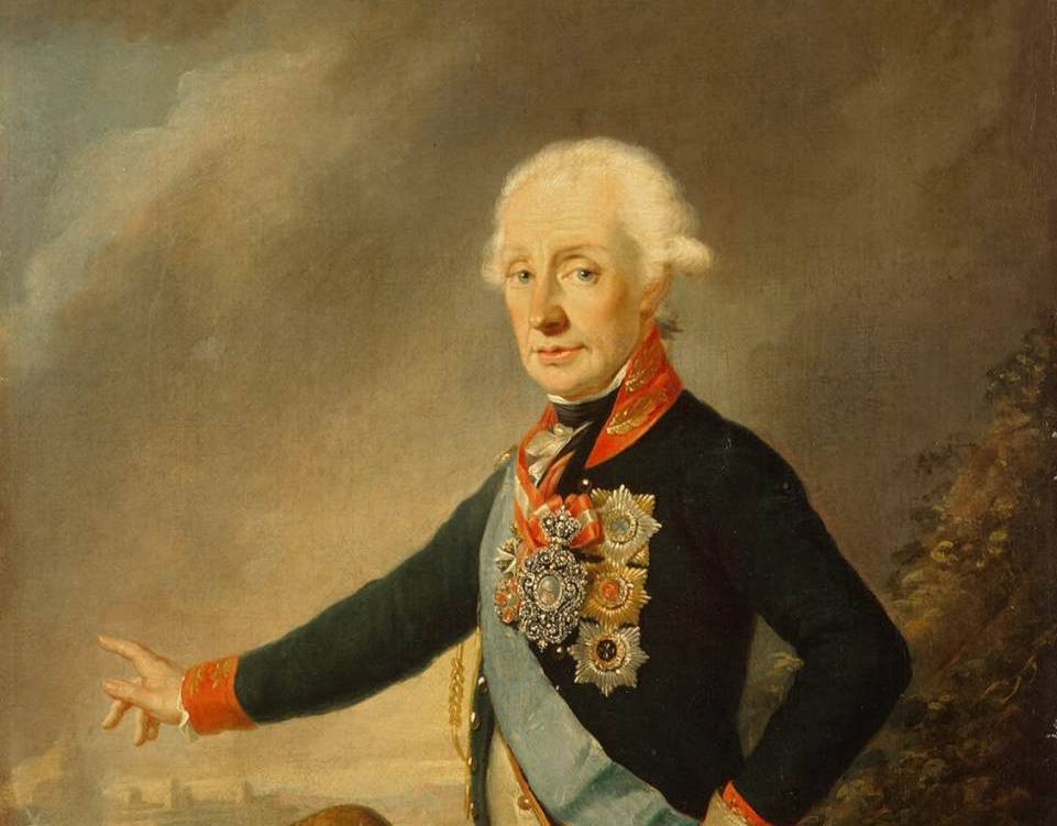 Portrait Of Count Alexander Suvorov