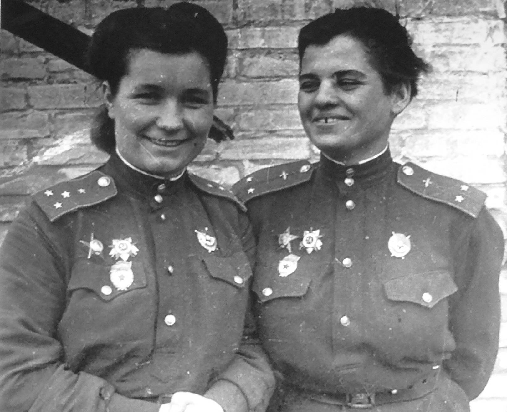 Night Witches in uniforms