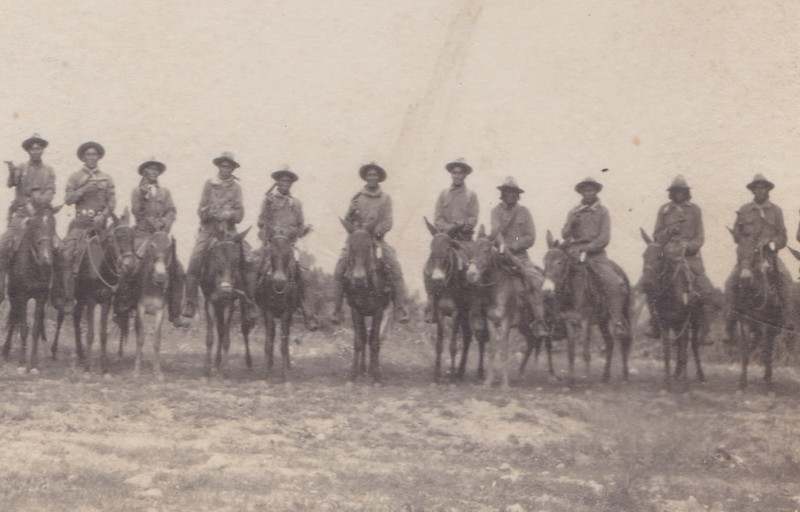 Military training native Americans
