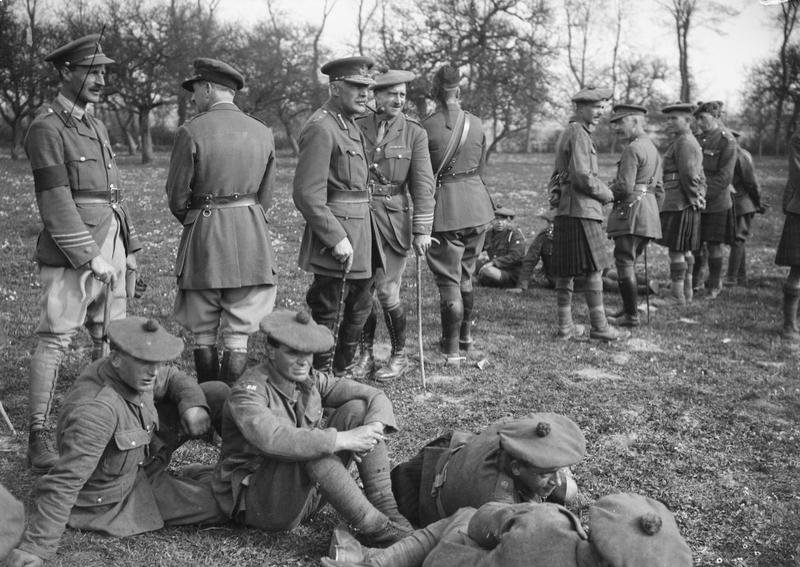 British soldiers on the Western Front