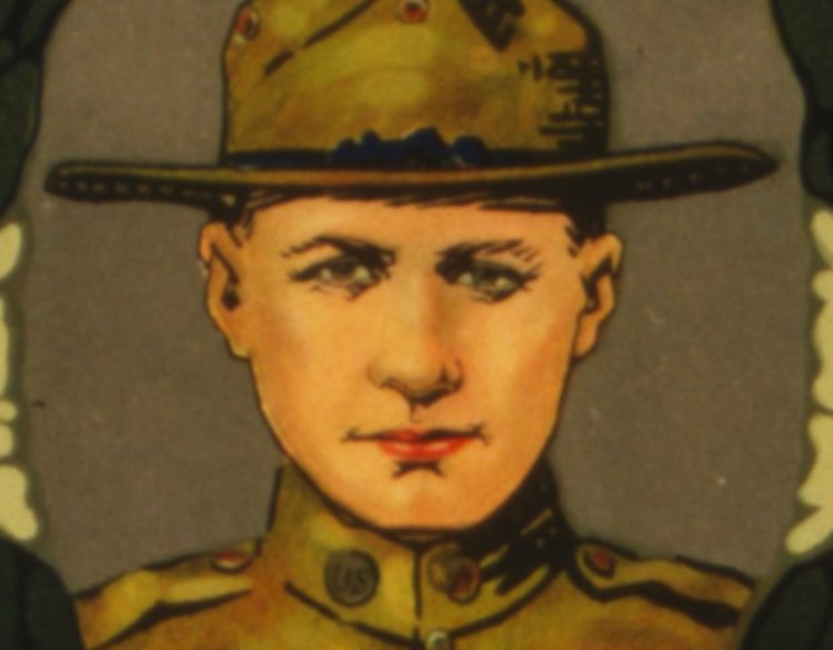 Thomas Enright in a uniform