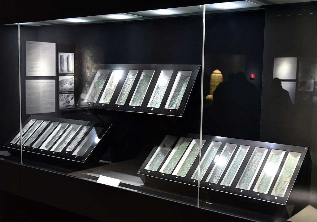Copper Dead Sea Scrolls at the Jordan Museum