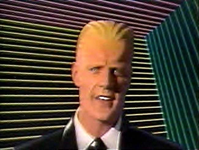 Max Headroom is a fictional character played by actor Matt Frewer