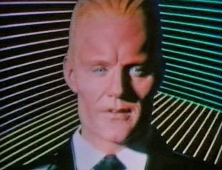 Max Headroom is a fictional character played by actor Matt Frewer.