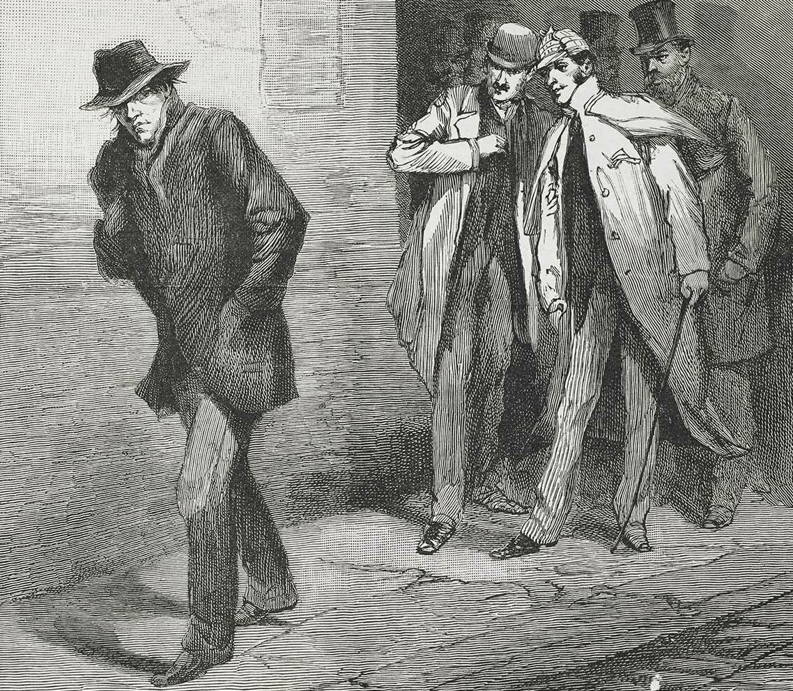 One of a series of images from the Illustrated London News for October 13, 1888