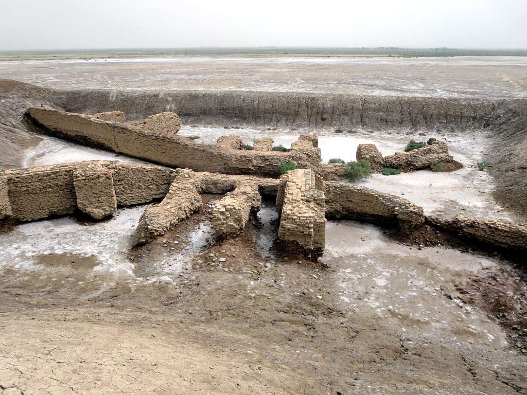Sumerian kingdom of Lagash ruins