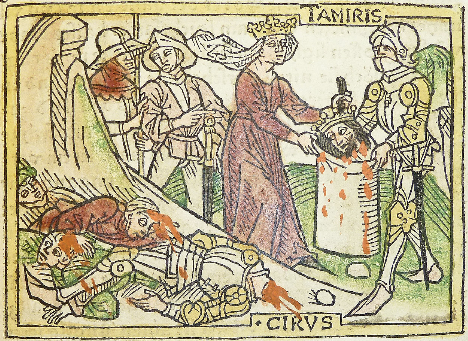 Queen Tomyris, Cyrus The