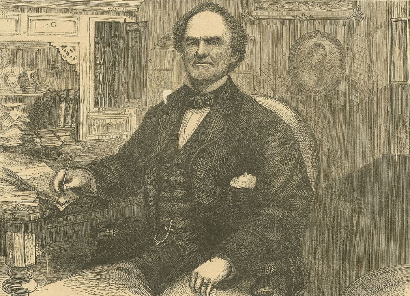 Phineas T. Barnum, the world-known proprietor of the American Museum, New York - 1861