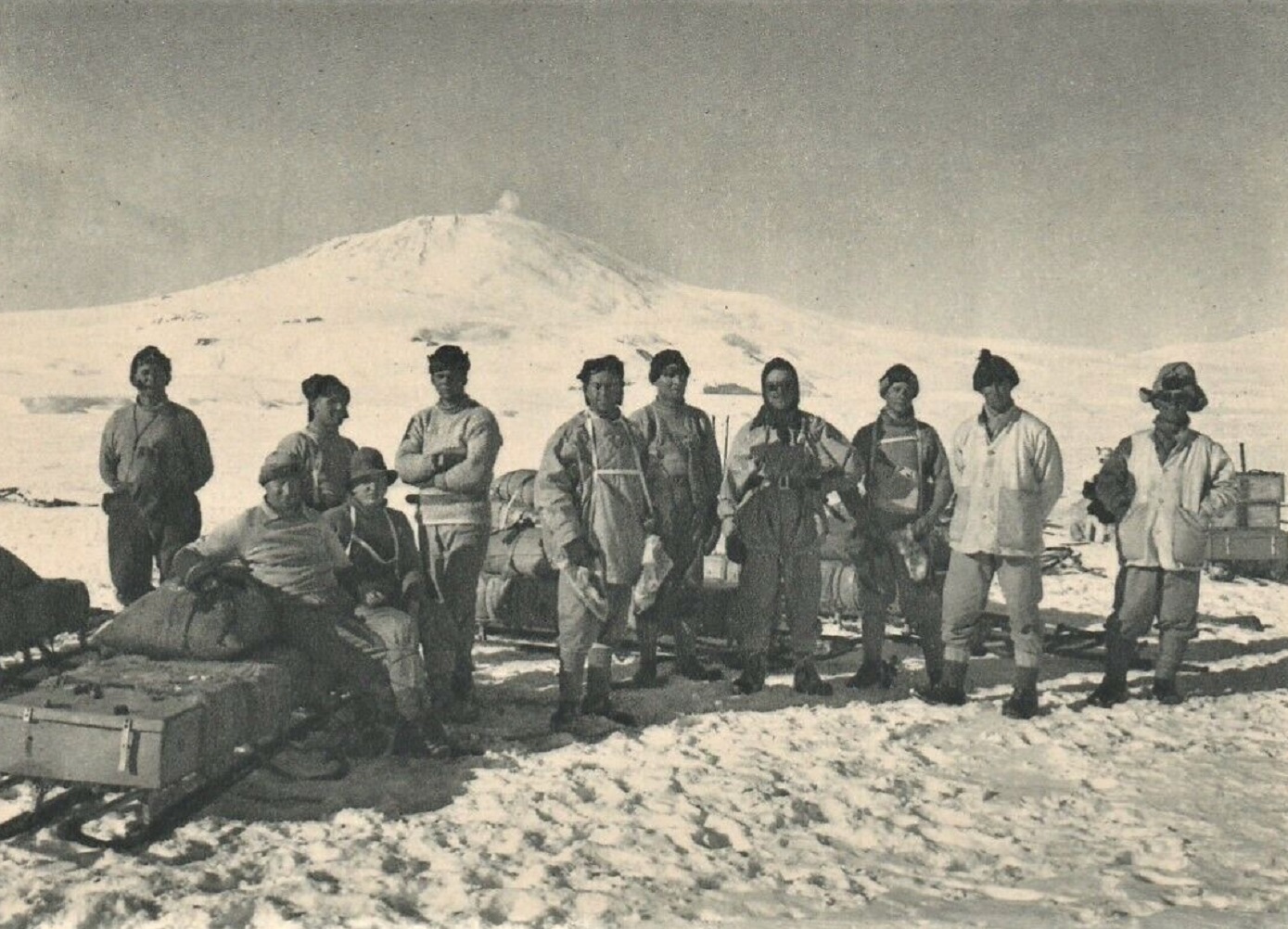 Captain Scott's ill-fated South Pole 'Terra Nova' Expedition 1910 - 1913.