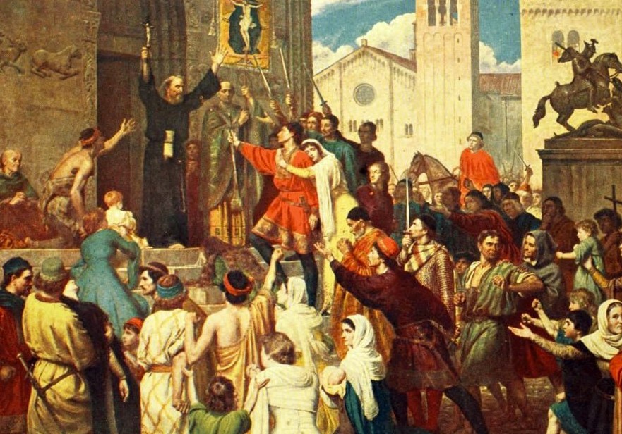 Peter the Hermit Preaching the First Crusade