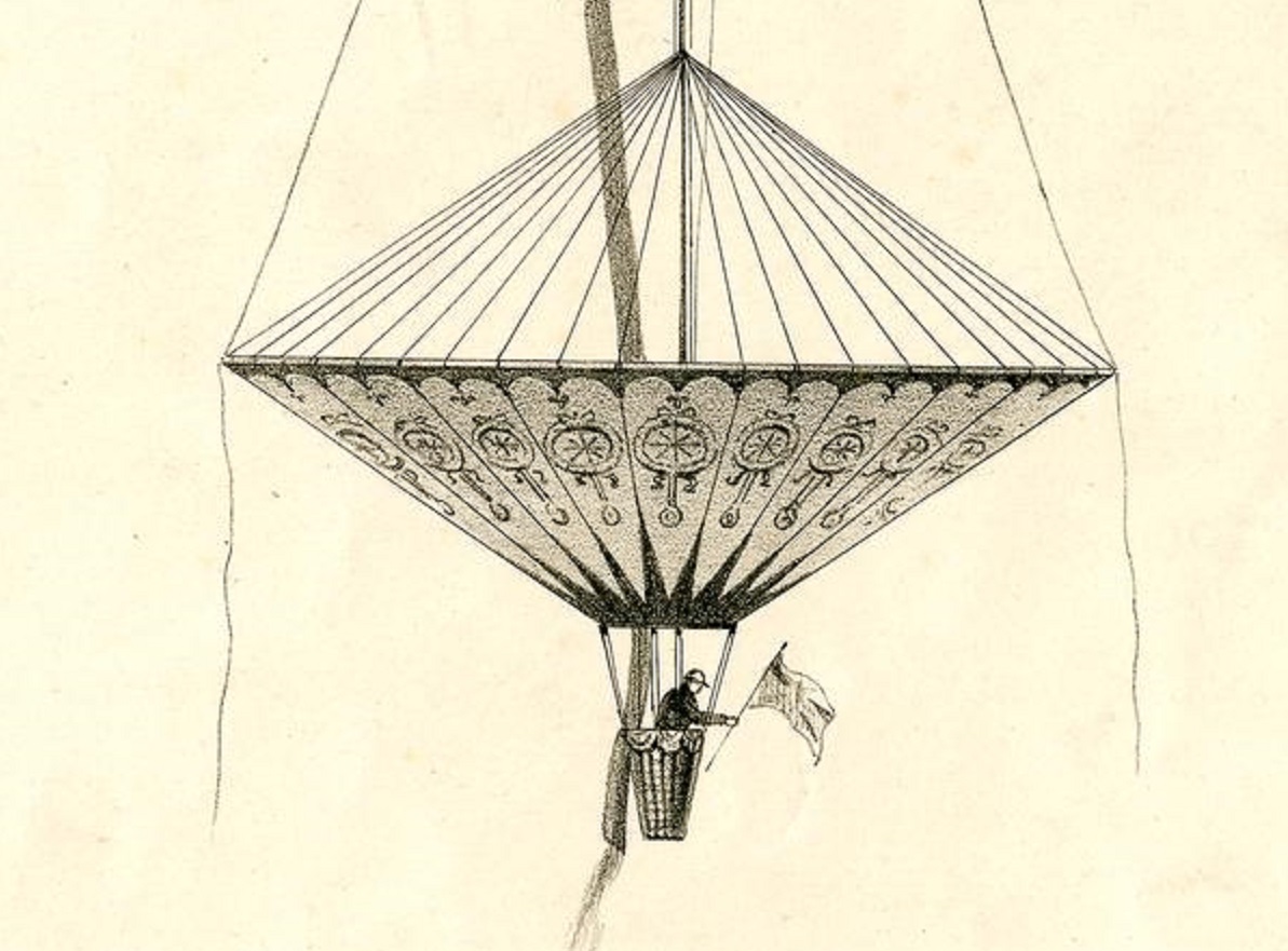 The Royal Vauxhall Nassau Balloon - 1837