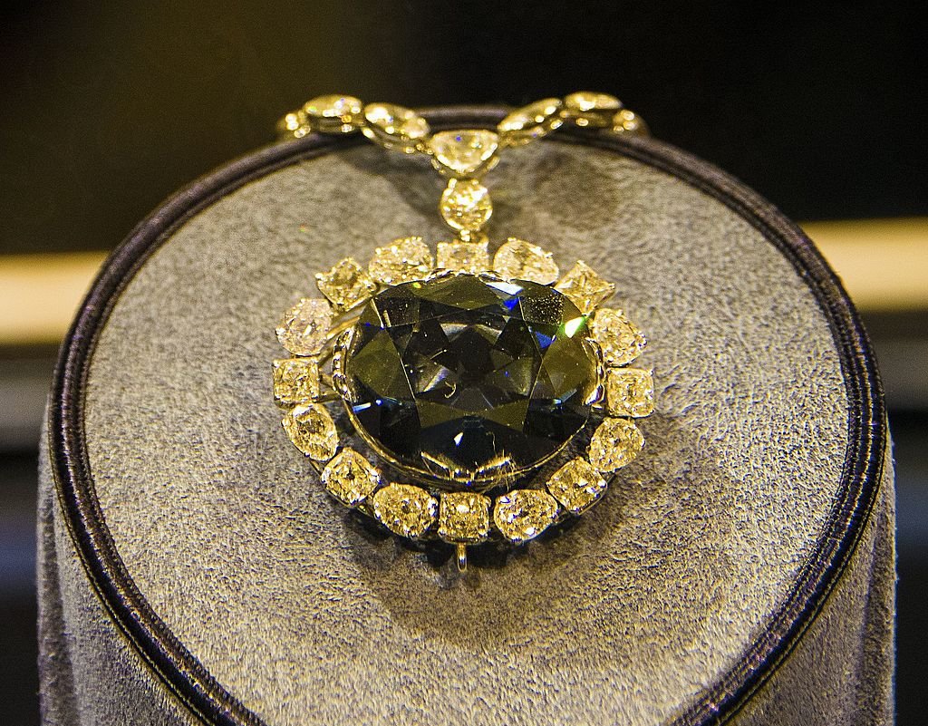 Hope Diamond in the Smithsonian Museum of Natural History, Washington DC