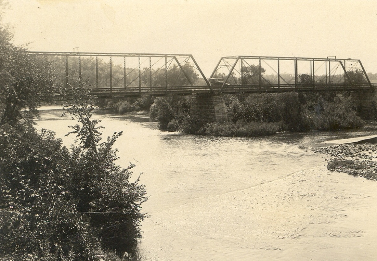 West bridge at Osage, Iowa.