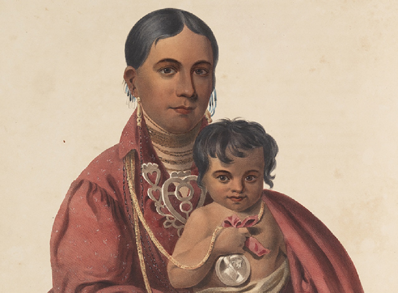 Mo-Hon-Go. Osage Woman - 1842