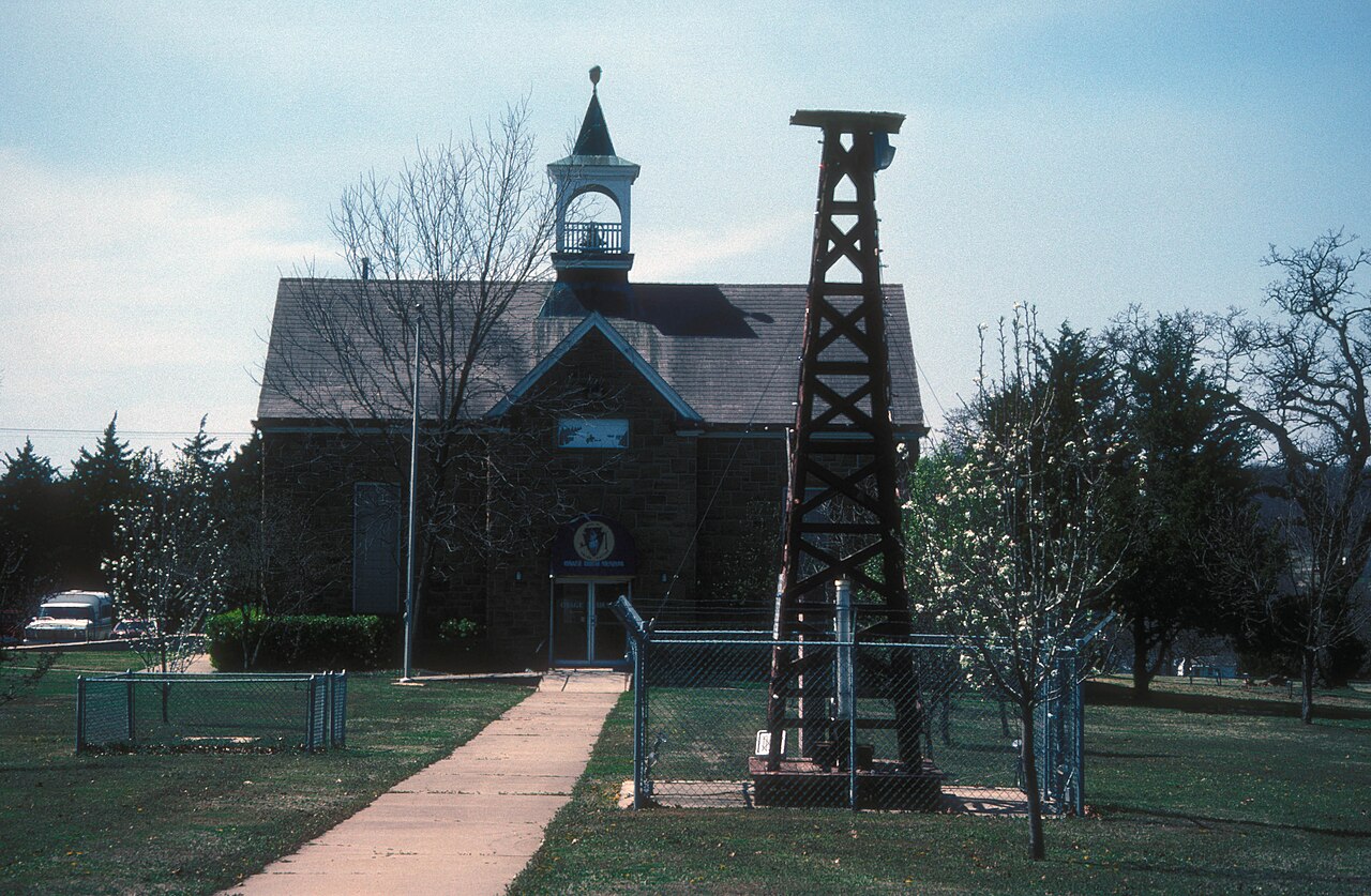 Osage Tribal Museum in Pawhuska, Oklahoma - 1980s