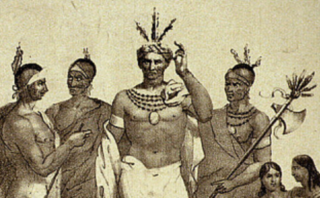 Six Osage Native Americans