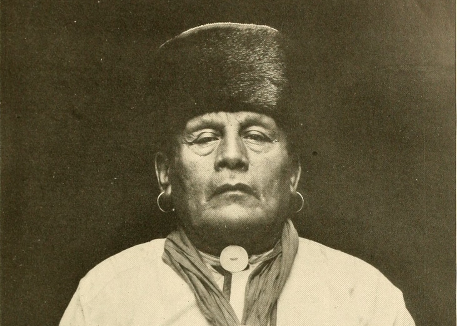 Osage tribe member - 1895