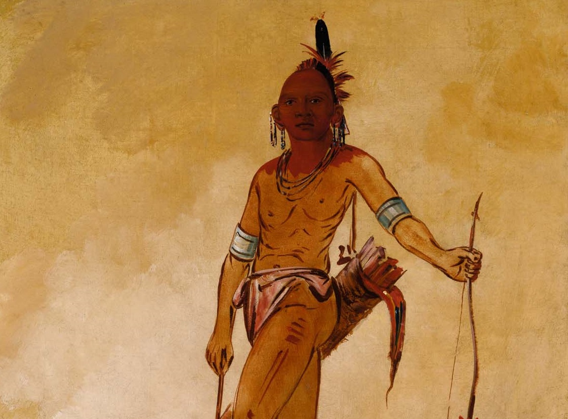 Cáh-he-ga-shín-ga, Little Chief - 1834