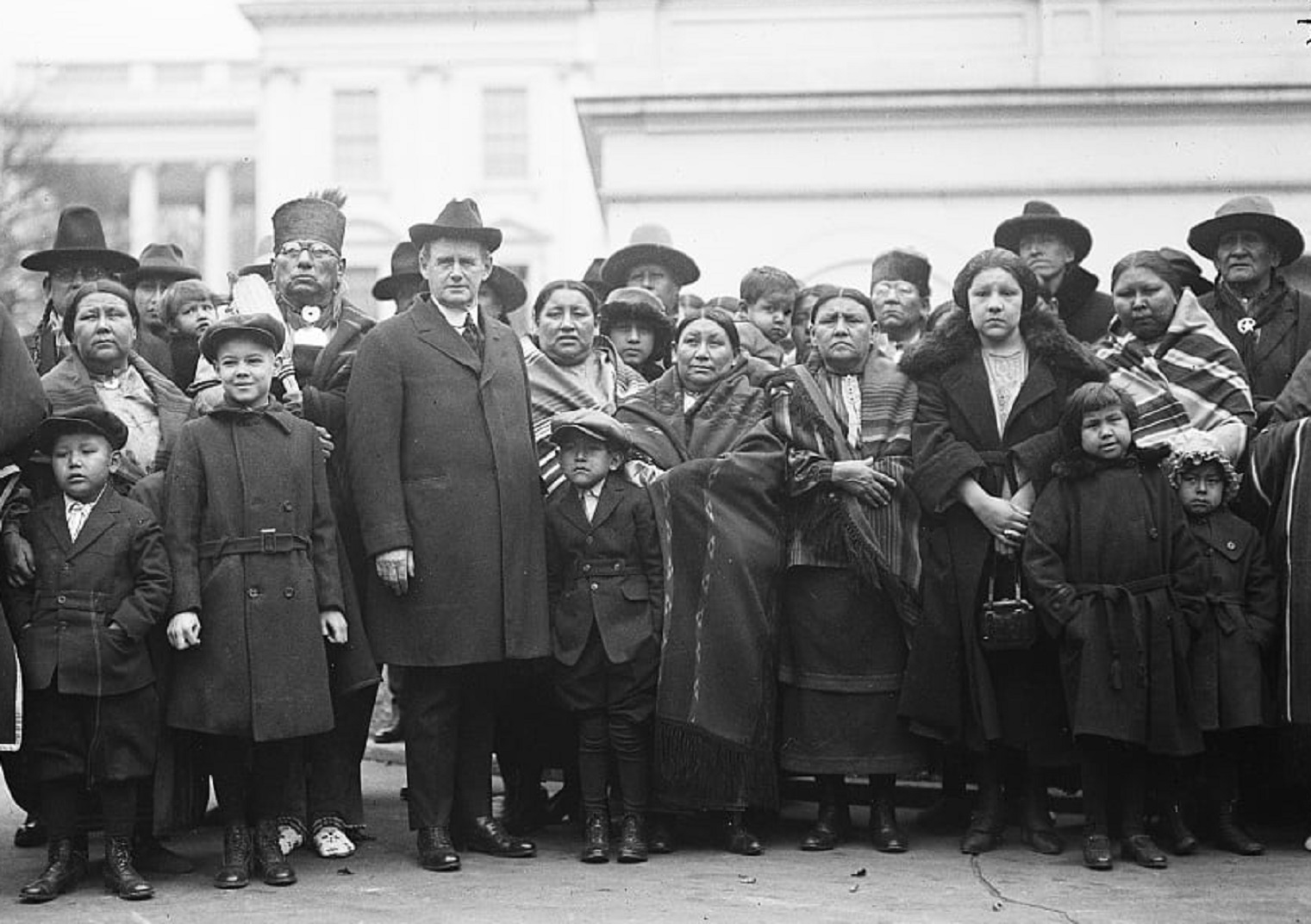 Delegation composing the Council of the Osage Indian tribe of Oklahoma in Wash.