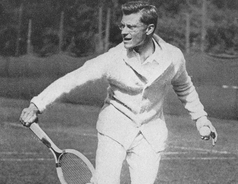 American tennis player Karl Howell Behr