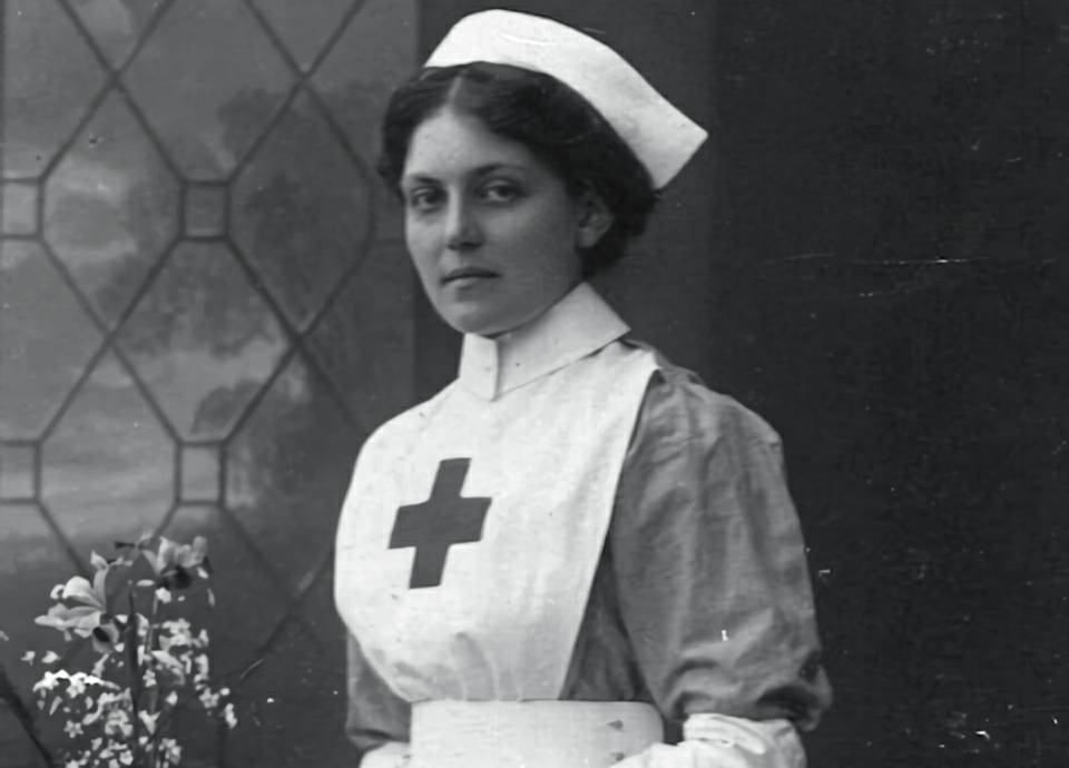 Violet Jessop In Voluntary Aid Detachment Uniform