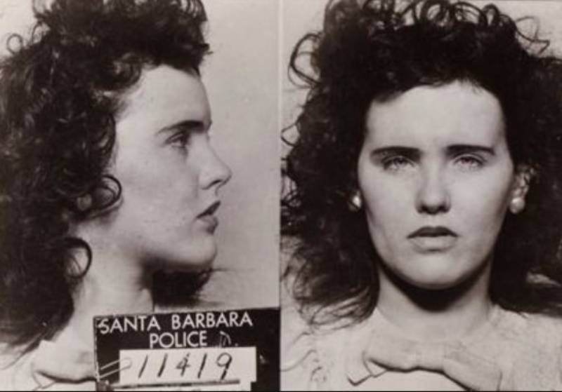 Elizabeth Short mugshot