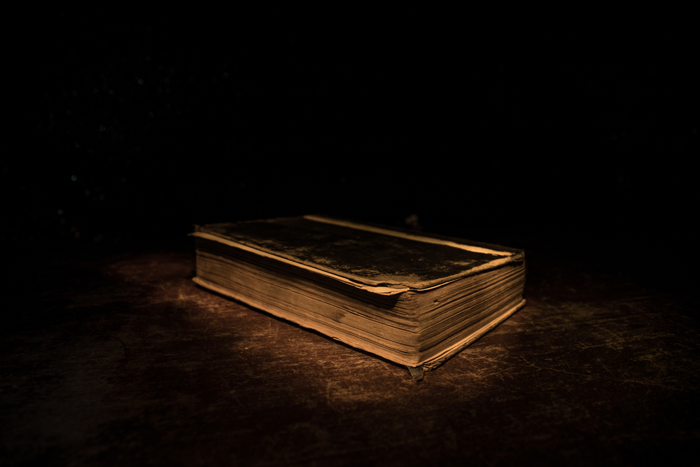 Light on an old book