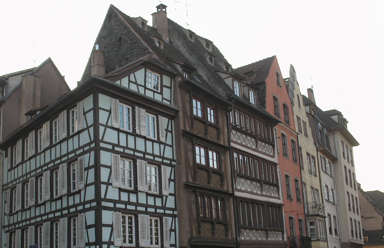 Alsatian Museum buildings, Strasbourg, France