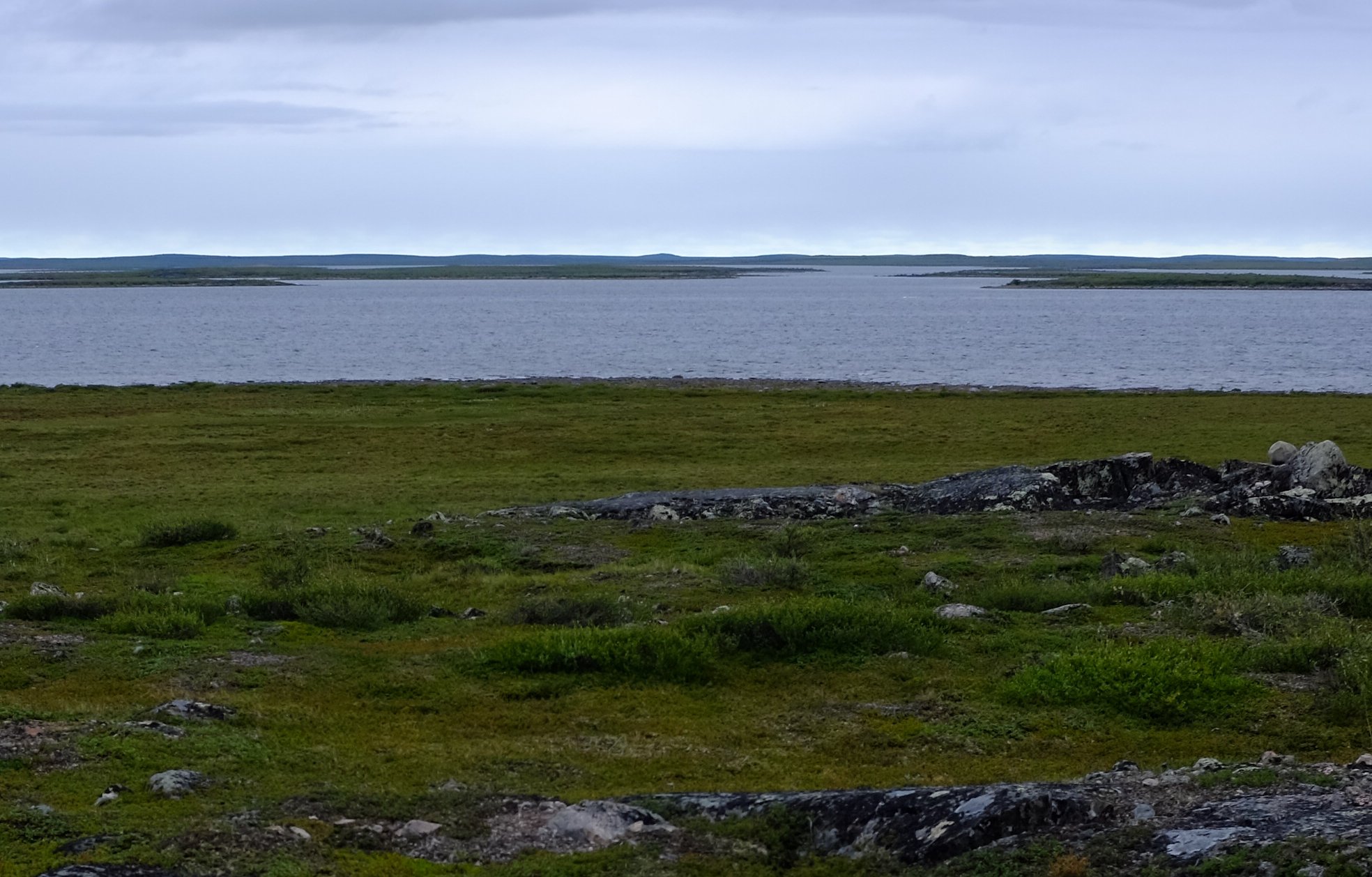 Landscape Photo of  Angikuni lake in Kivalliq Region, Nunavut, Canada
