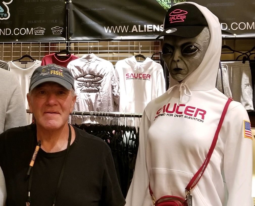 Calvin Parker at The 2019 International UFO Congress