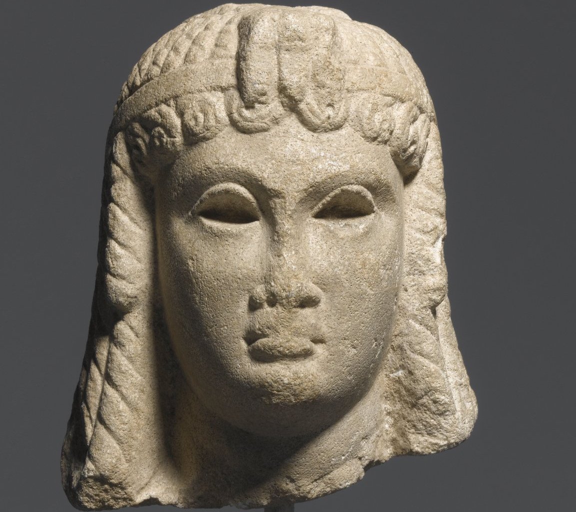 Egyptian portrait of a Ptolemaic queen, possibly Cleopatra