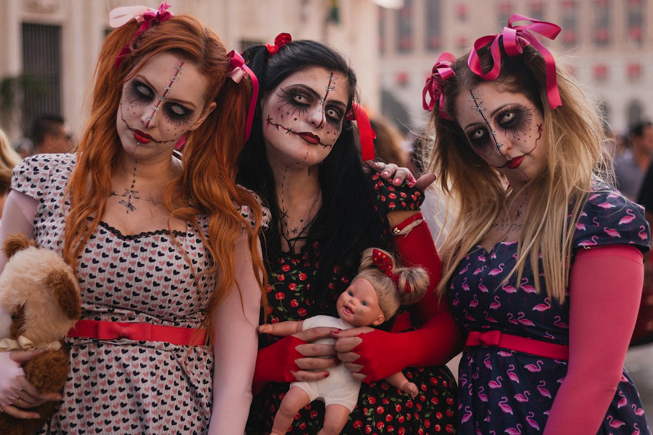Photo of Women Wearing Halloween Costume