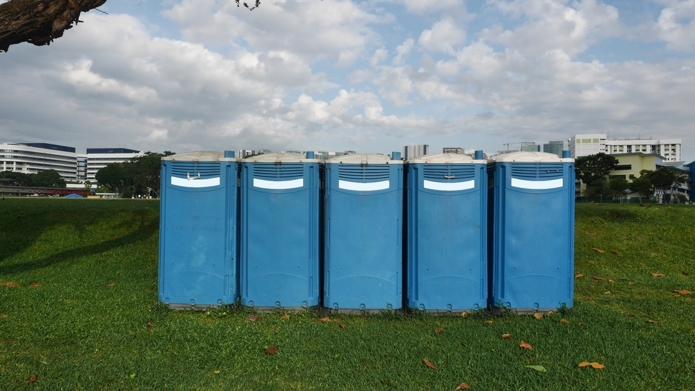 portable toilets