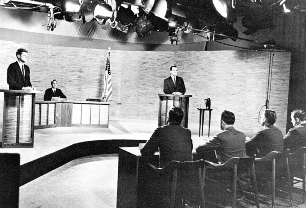 Nixon and Kennedy debating