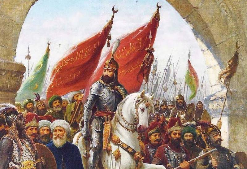 Mehmed the Conqueror enters Constantinople