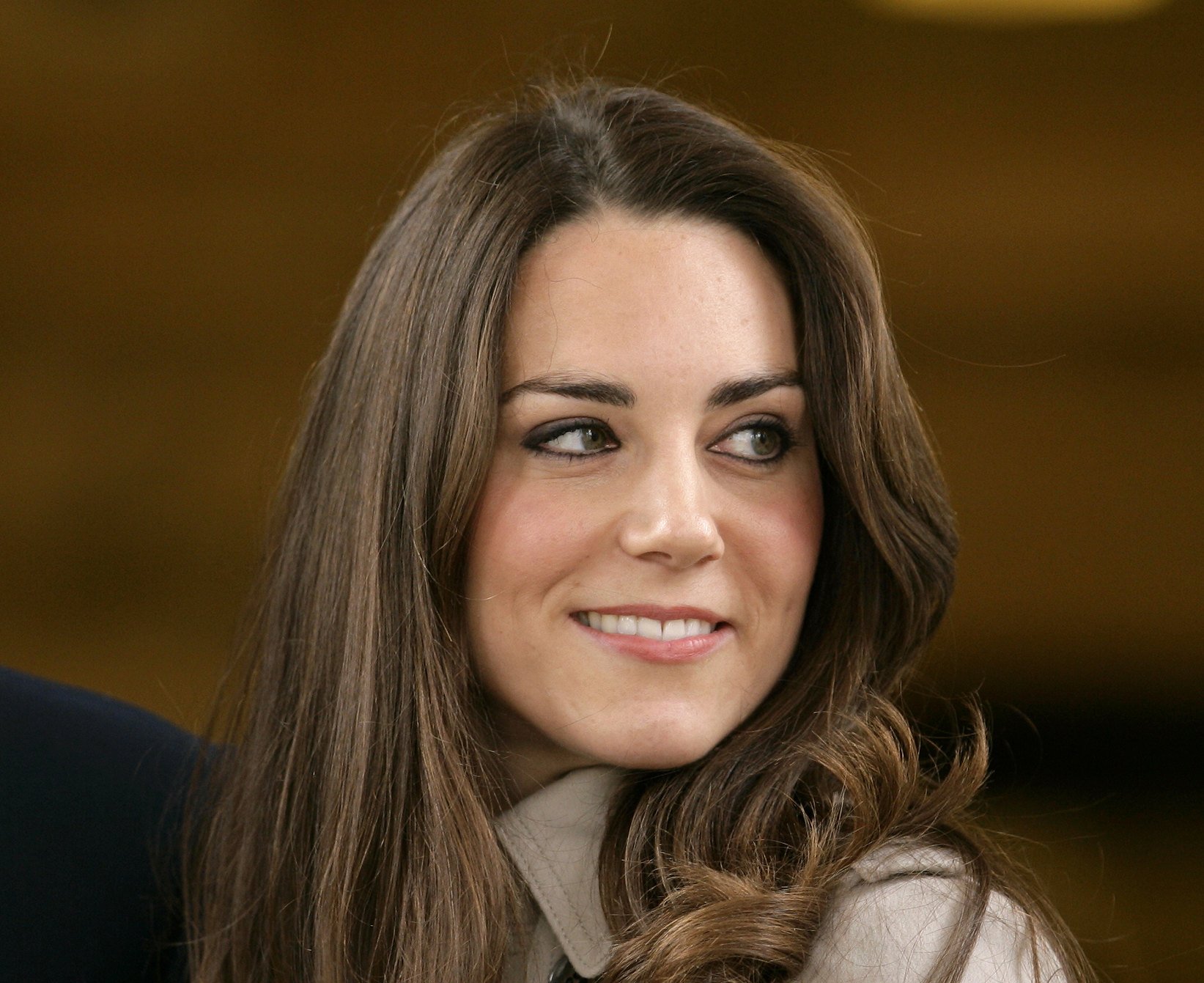 Portrait Photo of Kate Middleton on blurred background