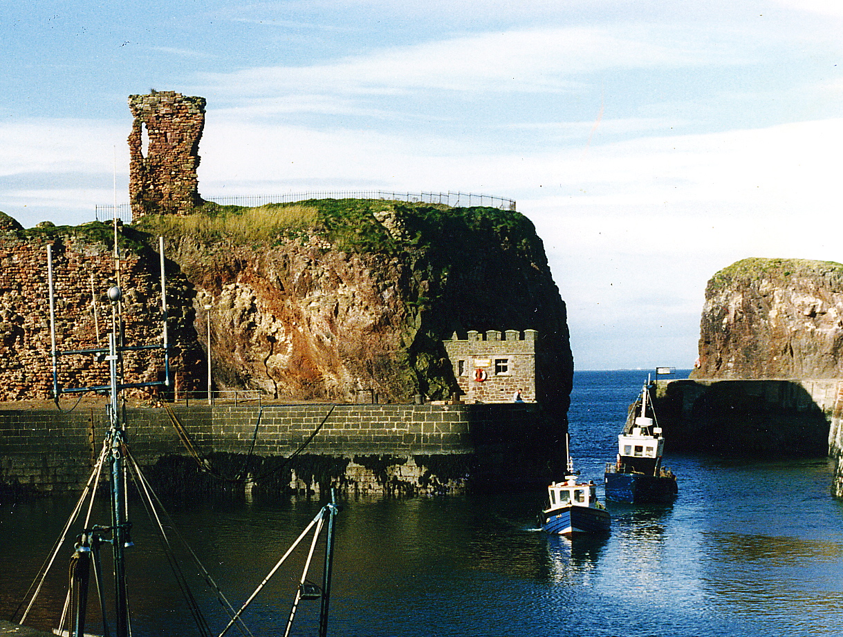 Dunbar Harbour And Castle